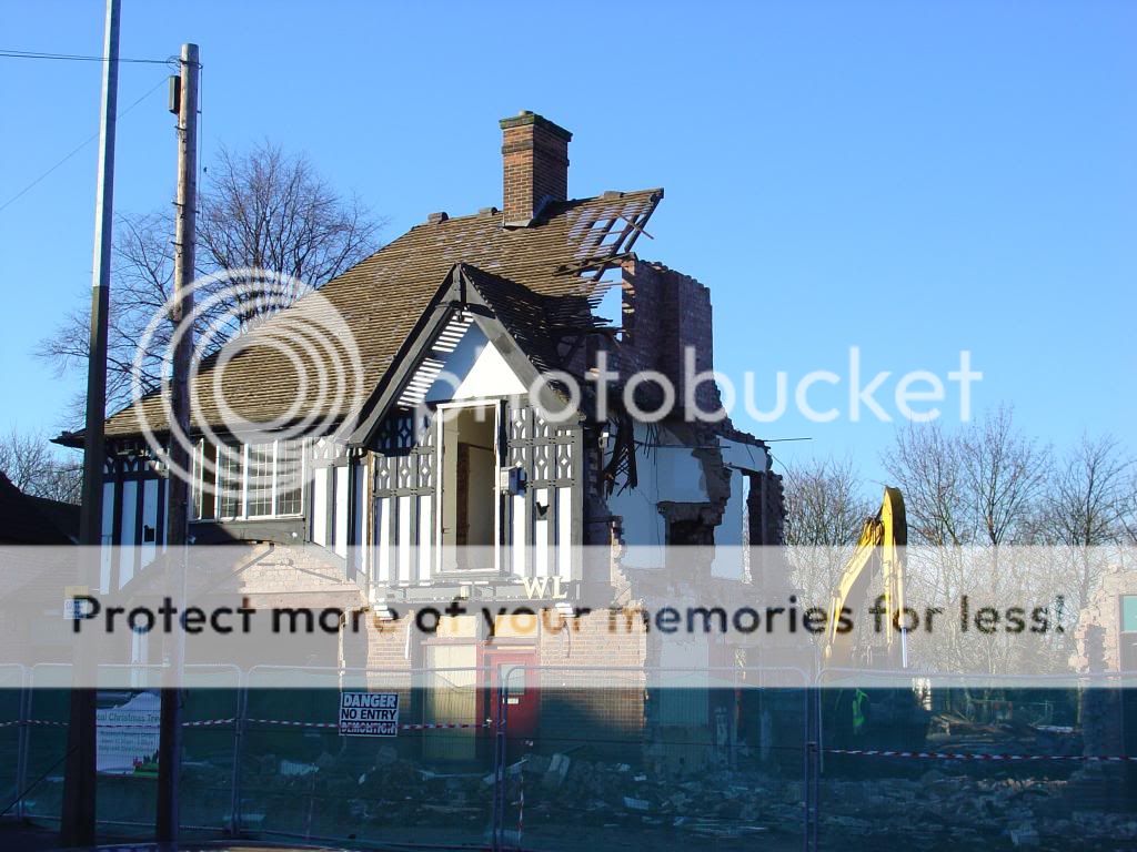 Punch Bowl Inn Demolition Main Street Stapenhill Burton on Trent part 2